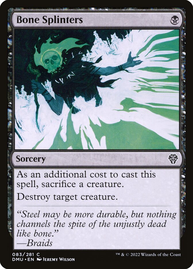 Bone Splinters · Dominaria United (DMU) #83