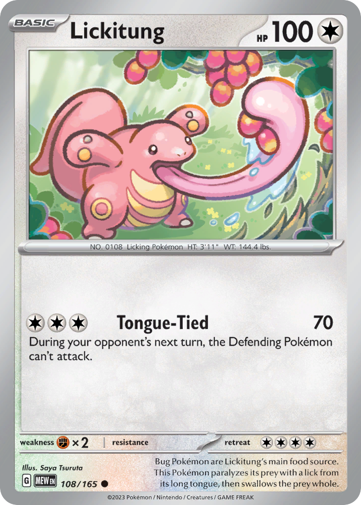Lickitung · 151 (SV3PT5) #108
