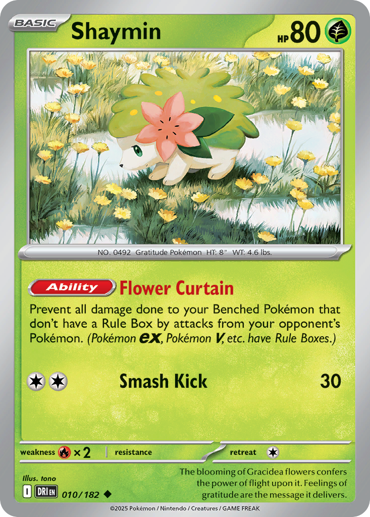 Shaymin · Destined Rivals (SV10) #10