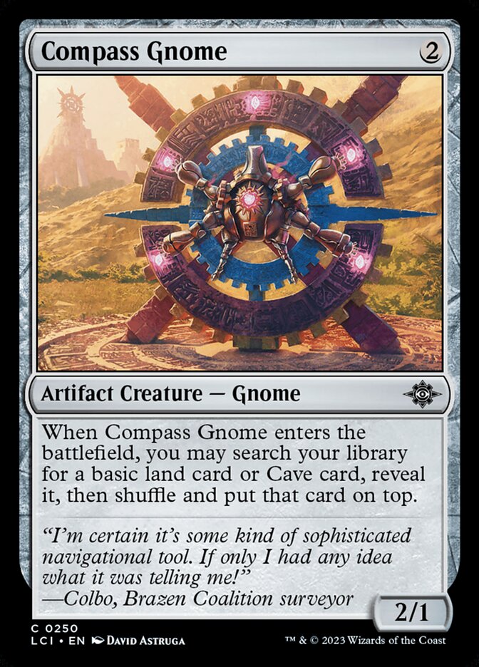Compass Gnome · The Lost Caverns of Ixalan (LCI) #250