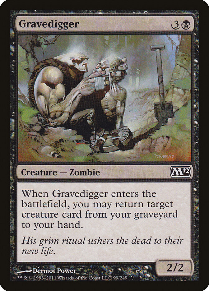 Gravedigger · Magic 2012 (M12) #99