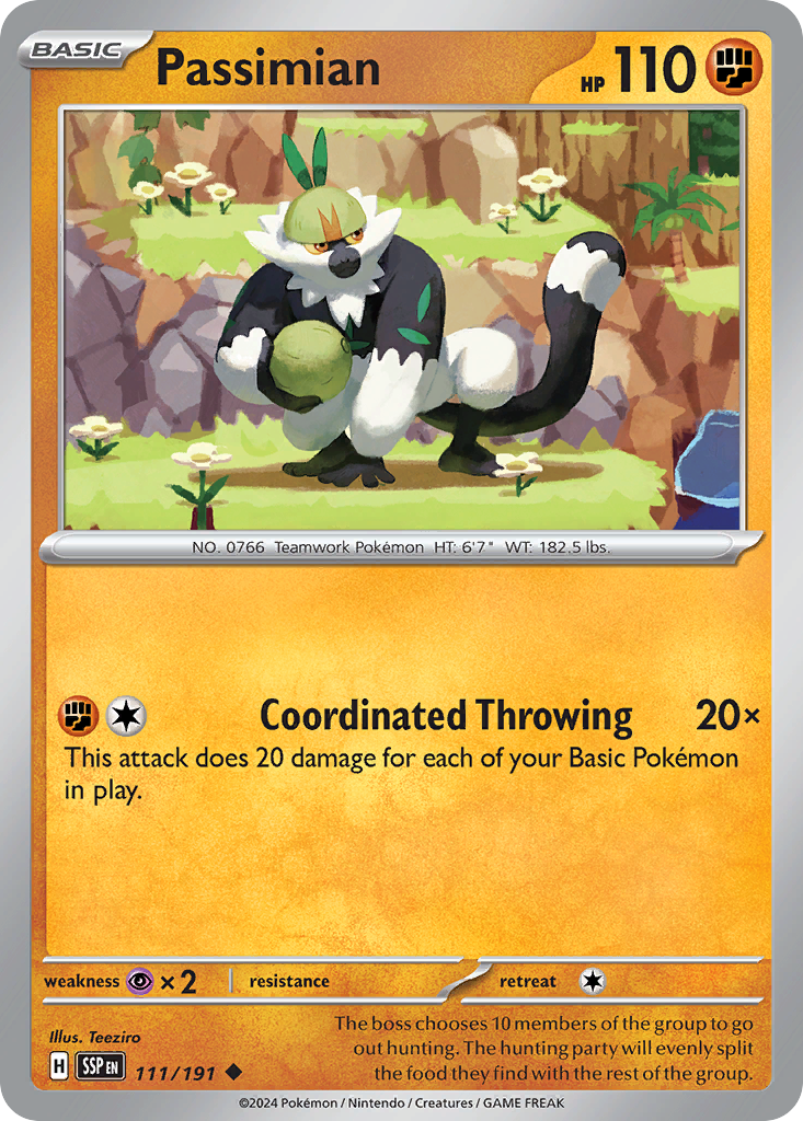 Passimian · Surging Sparks (SV8) #111