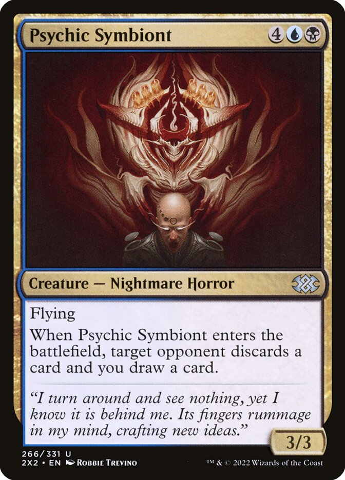 Psychic Symbiont · Double Masters 2022 (2X2) #266