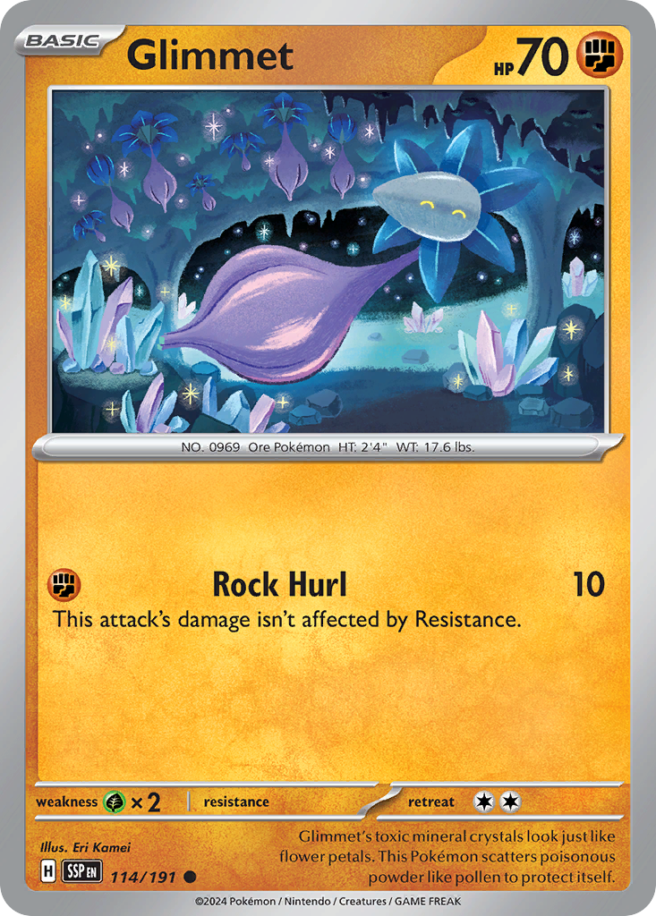 Glimmet · Surging Sparks (SV8) #114