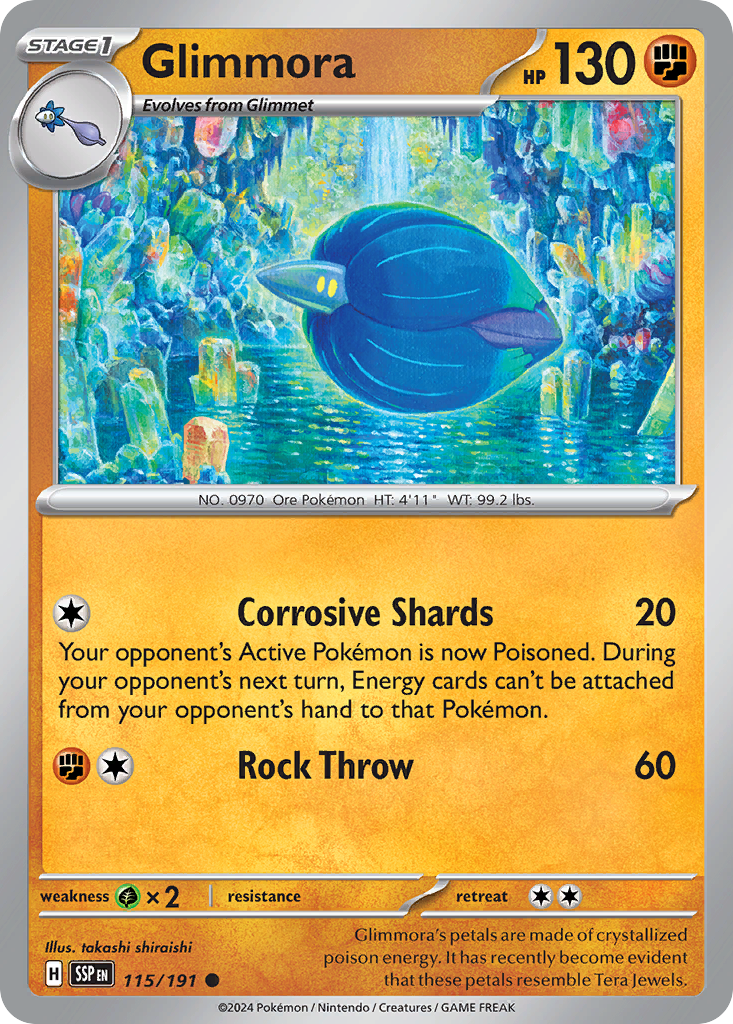 Glimmora · Surging Sparks (SV8) #115