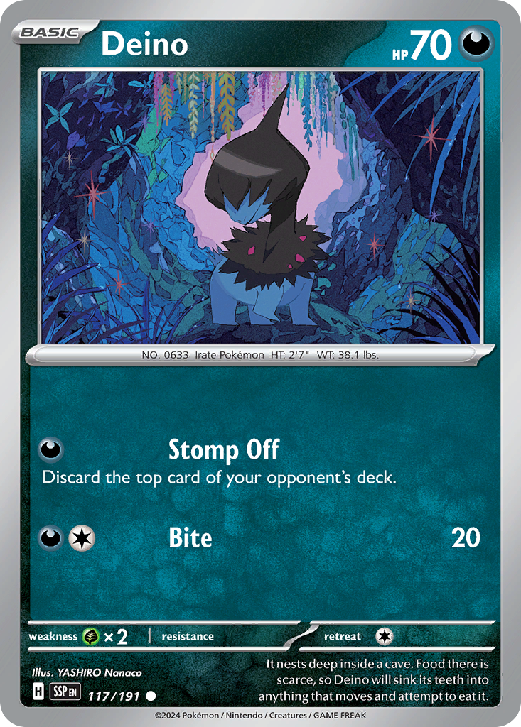 Deino · Surging Sparks (SV8) #117