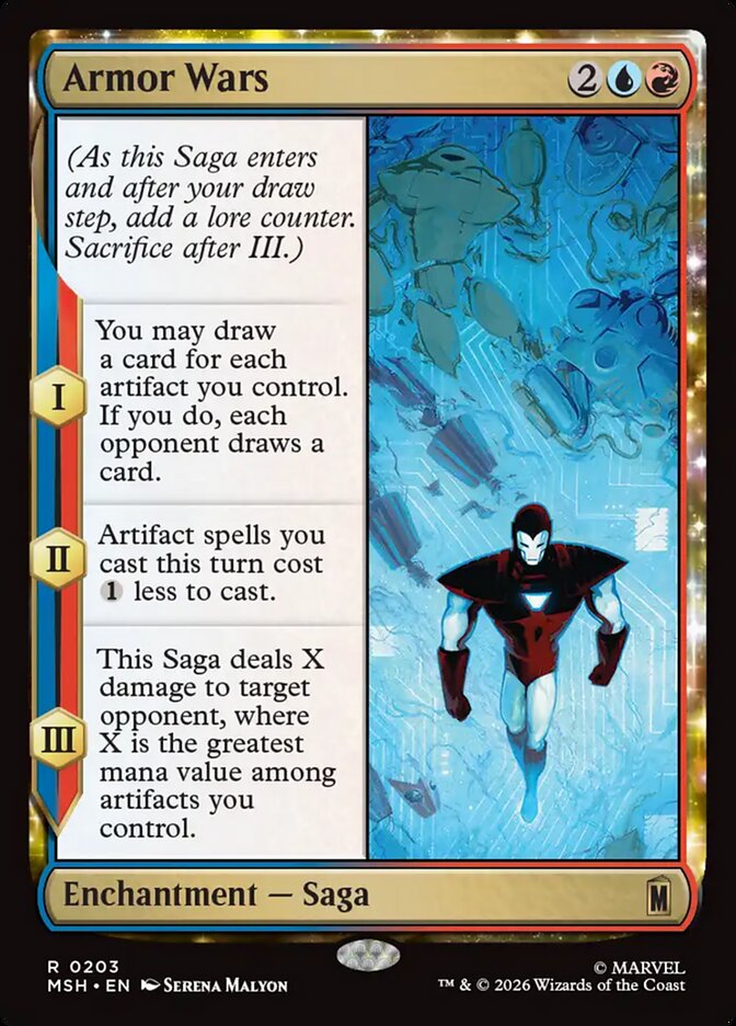 Armor Wars · Marvel Super Heroes (MSH) #203