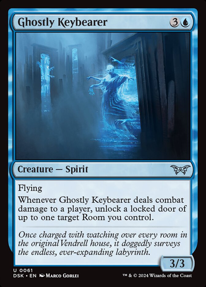 Ghostly Keybearer · Duskmourn: House of Horror (DSK) #61