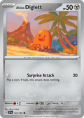 Alolan Diglett · Surging Sparks (SV8) #122
