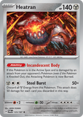 Heatran · Twilight Masquerade (SV6) #123