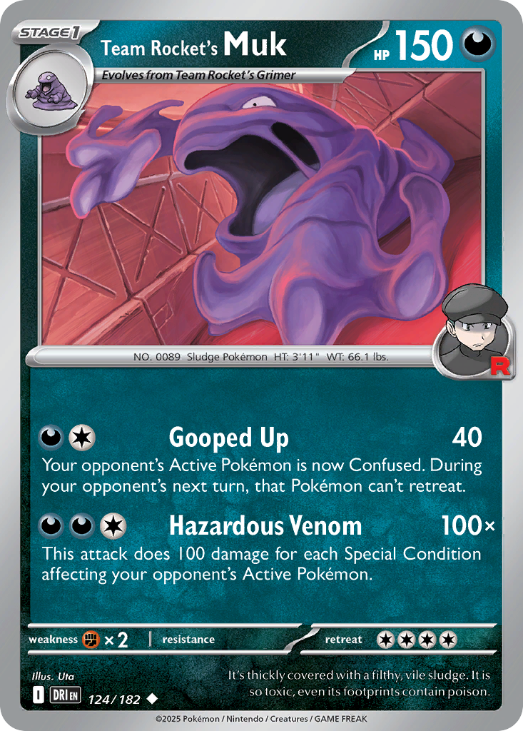 Team Rocket's Muk · Destined Rivals (SV10) #124