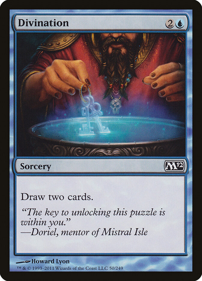 Divination · Magic 2012 (M12) #50