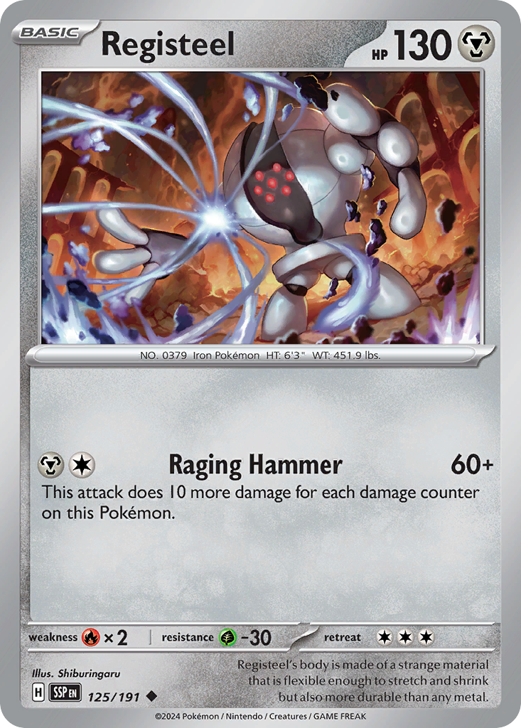 Registeel · Surging Sparks (SV8) #125