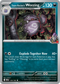 Team Rocket's Weezing · Destined Rivals (SV10) #126