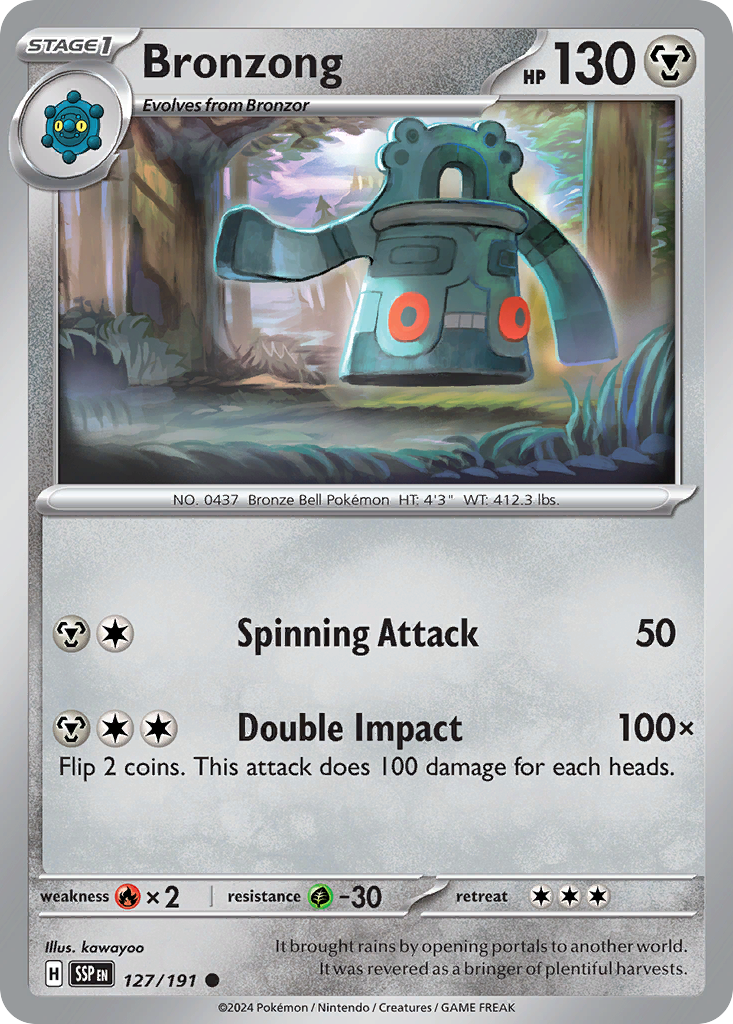 Bronzong · Surging Sparks (SV8) #127