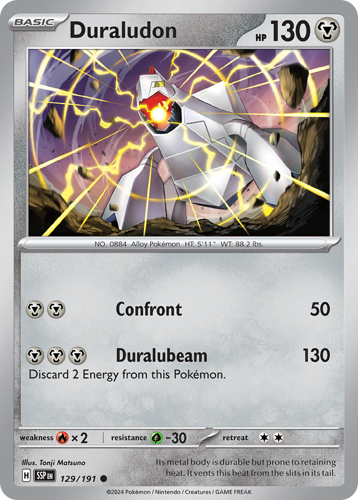 Duraludon · Surging Sparks (SV8) #129