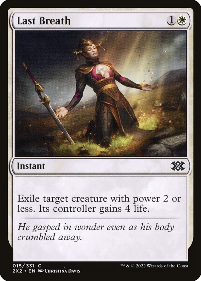 Last Breath · Double Masters 2022 (2X2) #15