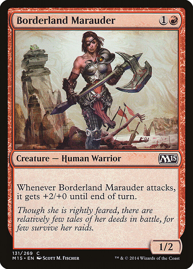 Borderland Marauder · Magic 2015 (M15) #131