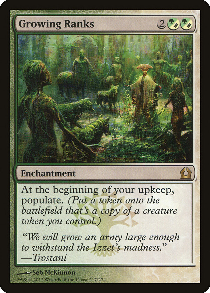 Growing Ranks · Return to Ravnica (RTR) #217