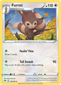 Furret · Darkness Ablaze (SWSH3) #136
