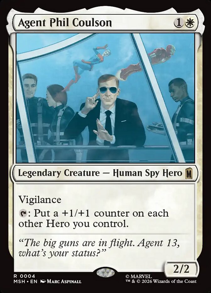 Agent Phil Coulson · Marvel Super Heroes (MSH) #4