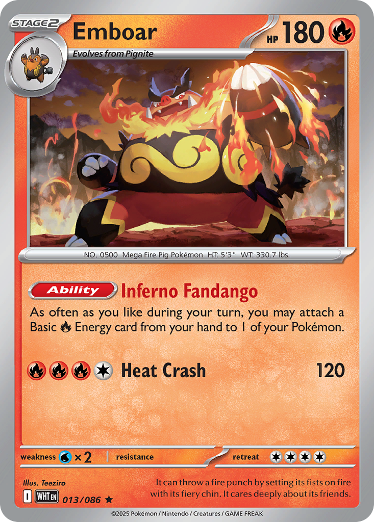 Emboar · White Flare (RSV10PT5) #13