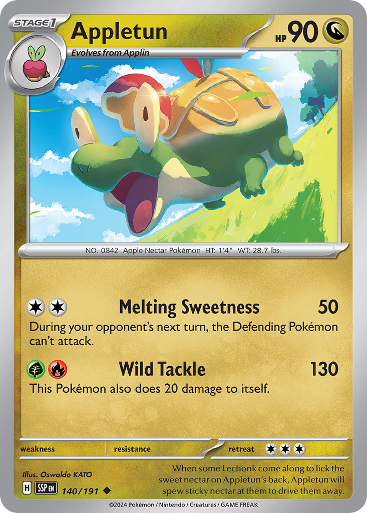 Appletun · Surging Sparks (SV8) #140