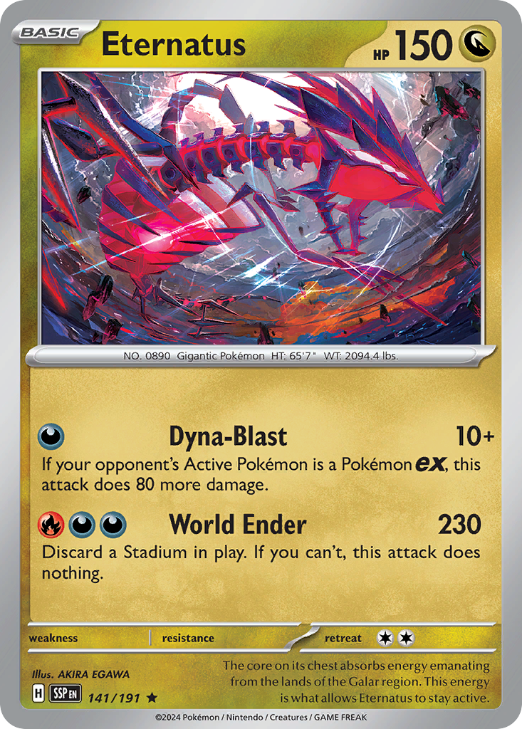 Eternatus · Surging Sparks (SV8) #141