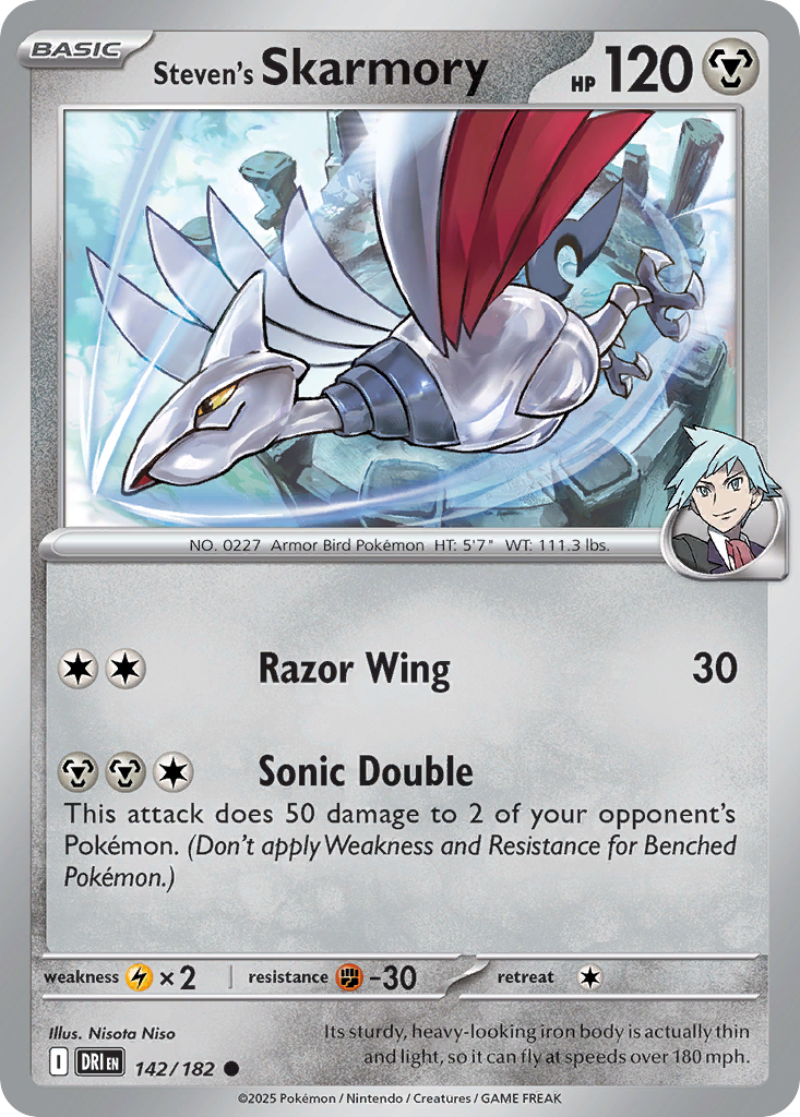 Steven's Skarmory · Destined Rivals (SV10) #142