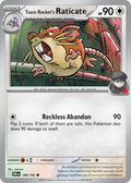 Team Rocket's Raticate · Destined Rivals (SV10) #148
