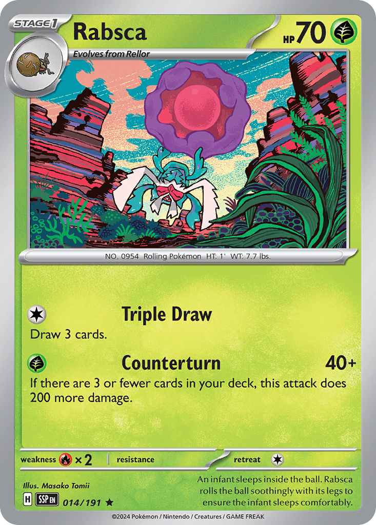 Rabsca · Surging Sparks (SV8) #14