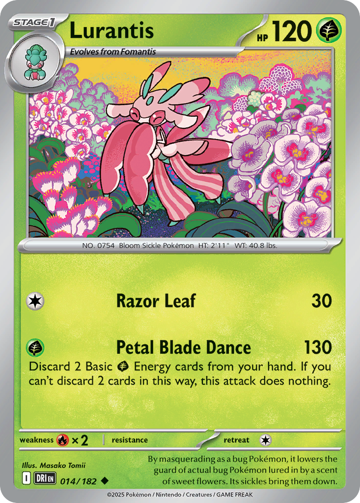 Lurantis · Destined Rivals (SV10) #14