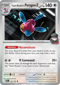 Team Rocket's Porygon-Z · Destined Rivals (SV10) #155