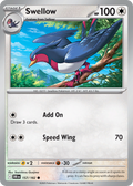 Swellow · Destined Rivals (SV10) #157
