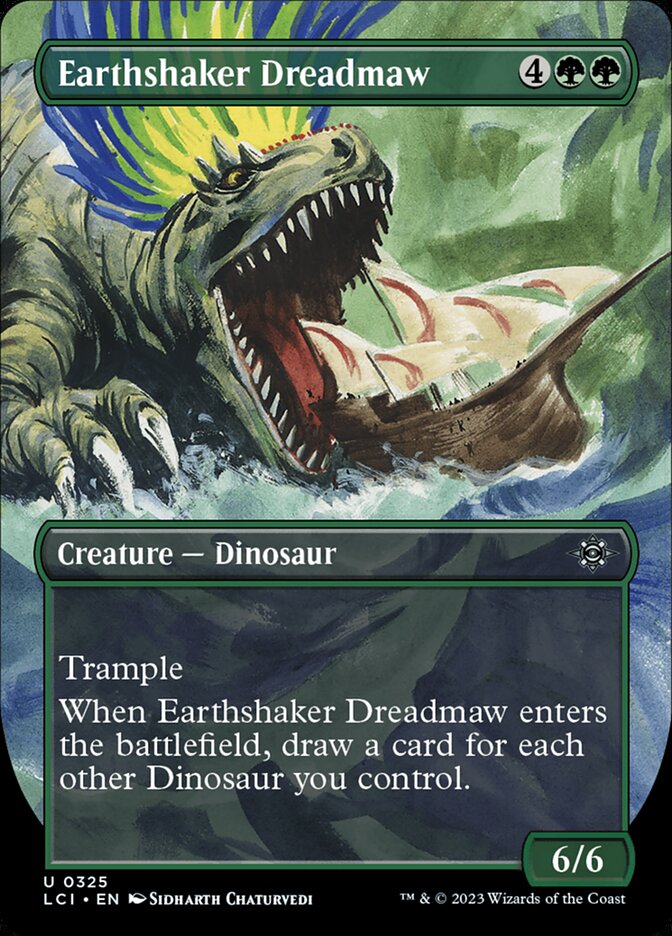 Earthshaker Dreadmaw · The Lost Caverns of Ixalan (LCI) #325 · borderless