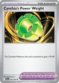 Cynthia's Power Weight · Destined Rivals (SV10) #162