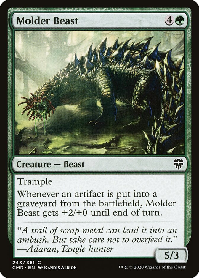 Molder Beast · Commander Legends (CMR) #243