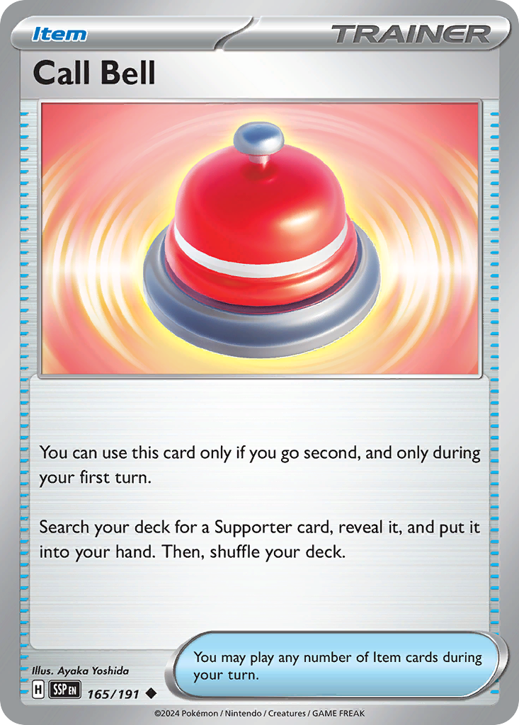 Call Bell · Surging Sparks (SV8) #165