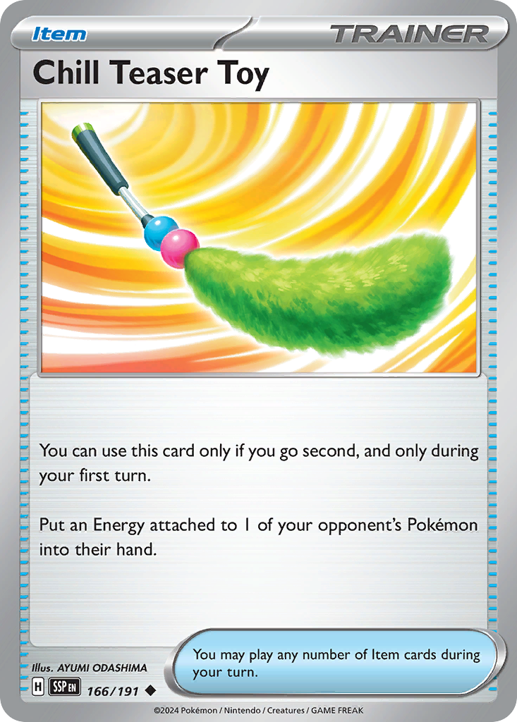 Chill Teaser Toy · Surging Sparks (SV8) #166