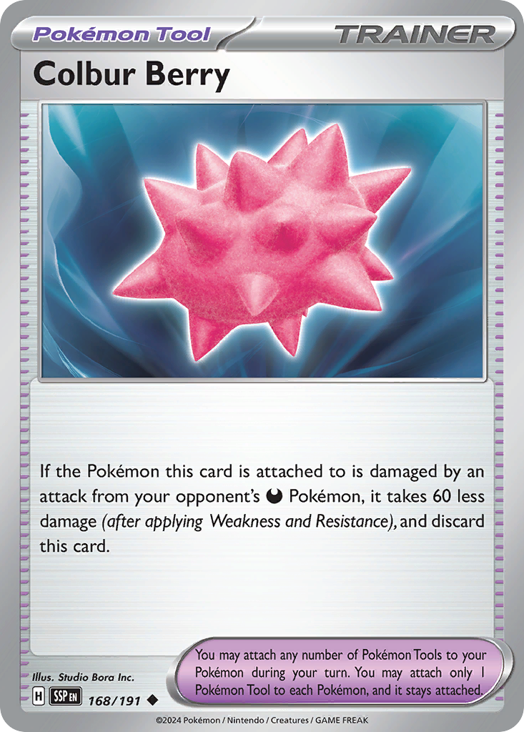 Colbur Berry · Surging Sparks (SV8) #168