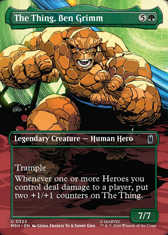 The Thing, Ben Grimm · Marvel Super Heroes (MSH) #322