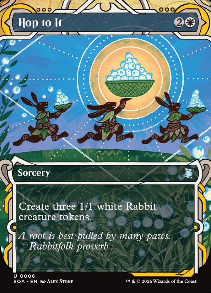 Hop to It · Secrets of Strixhaven Mystical Archive (SOA) #6 · borderless