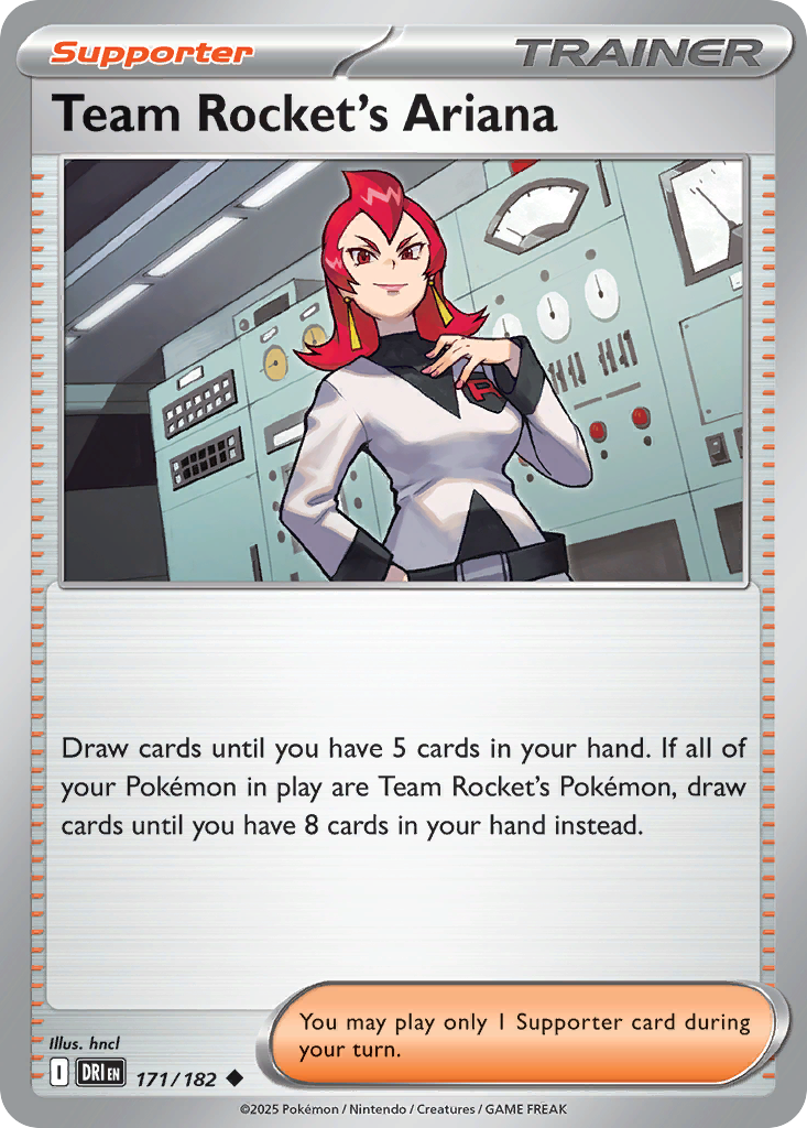 Team Rocket's Ariana · Destined Rivals (SV10) #171