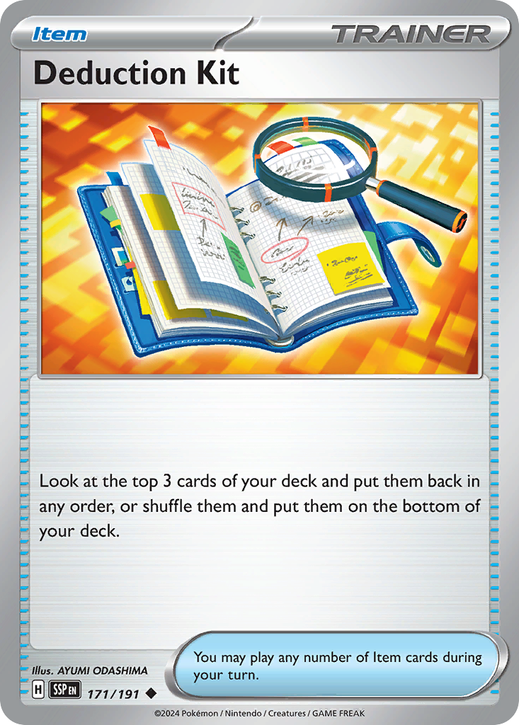 Deduction Kit · Surging Sparks (SV8) #171