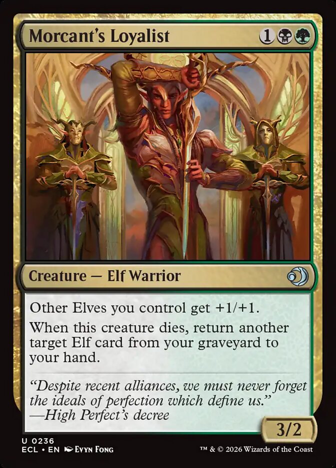 Morcant's Loyalist · Lorwyn Eclipsed (ECL) #236