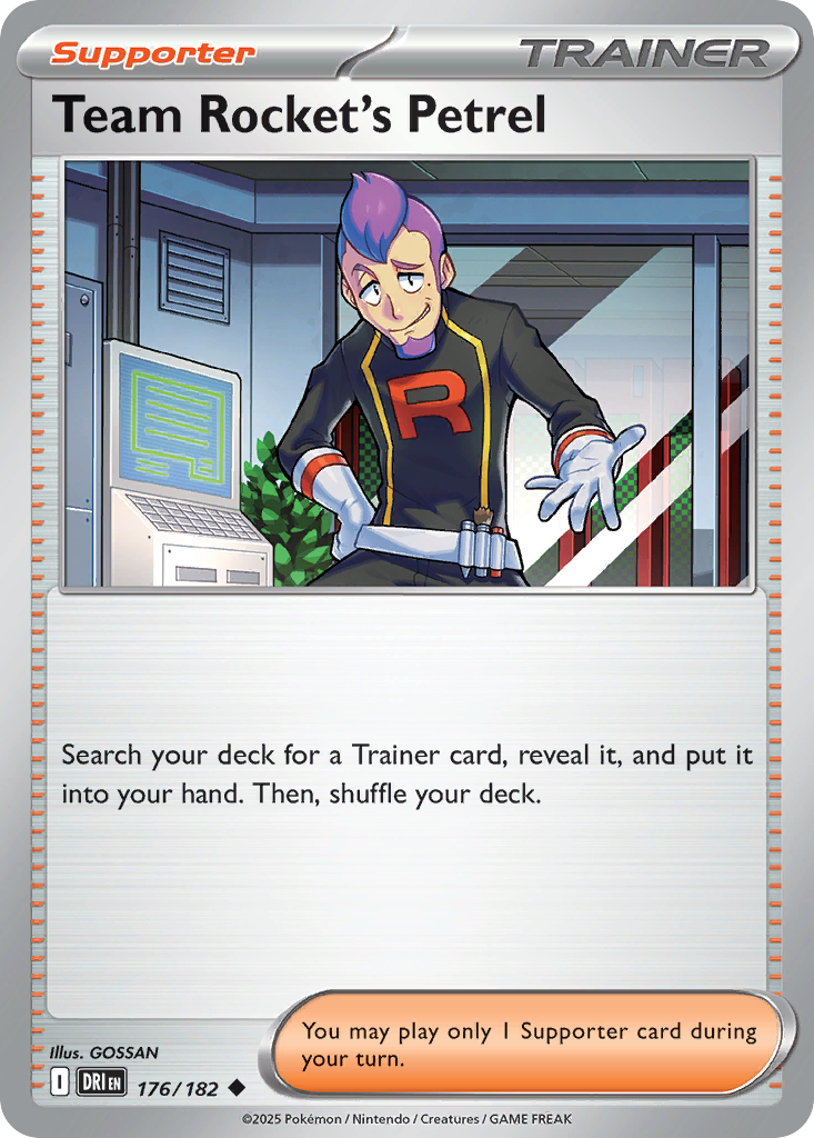 Team Rocket's Petrel · Destined Rivals (SV10) #176