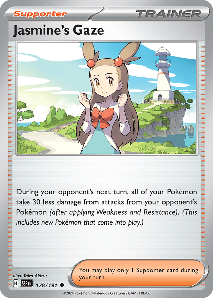 Jasmine's Gaze · Surging Sparks (SV8) #178