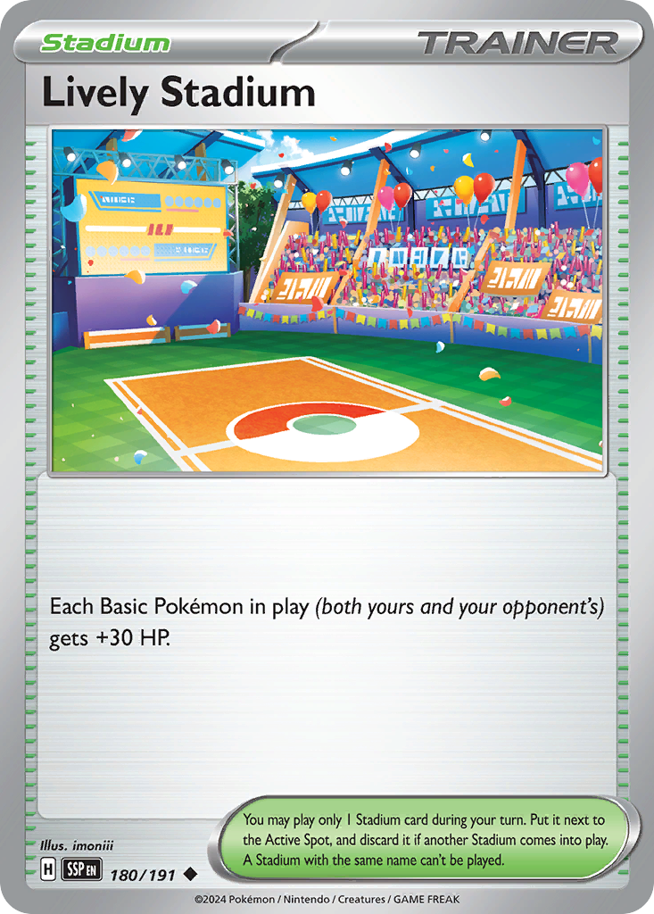 Lively Stadium · Surging Sparks (SV8) #180