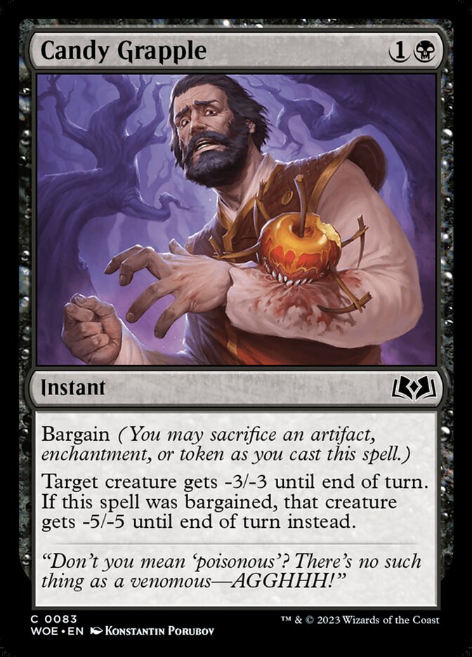 Candy Grapple · Wilds of Eldraine (WOE) #83