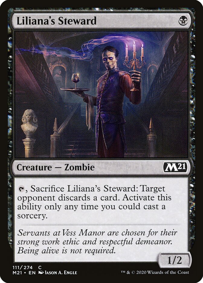 Liliana's Steward · Core Set 2021 (M21) #111